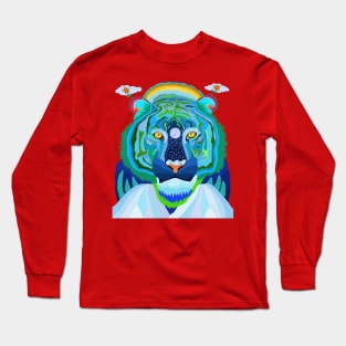 Save Me Striped Tiger Long Sleeve T-Shirt